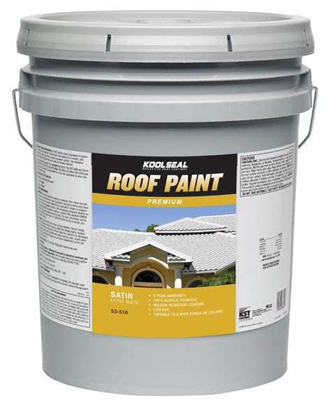 Which paint is best for roof?