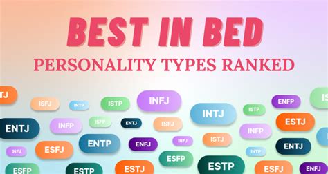 Which personality is best in bed?