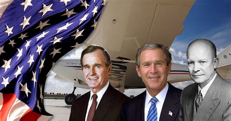 Which president was a fighter pilot?