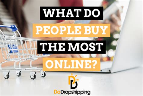 Which products do people buy online the most?