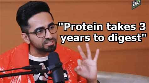 Which protein takes 3 years to digest?