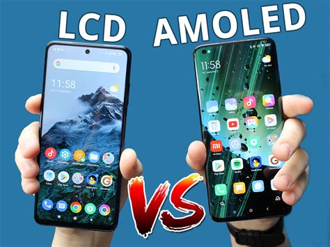 Which screen is better Amoled or LCD?