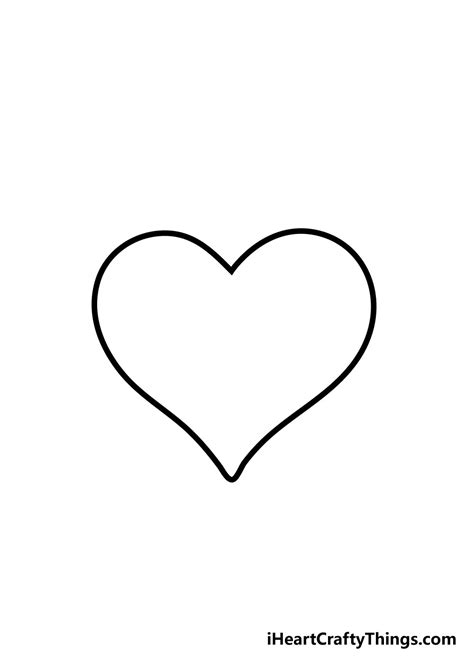 Which shape is used to draw a heart?