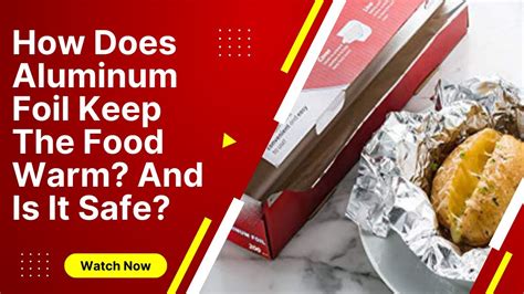 Which side of the foil keeps food warm?