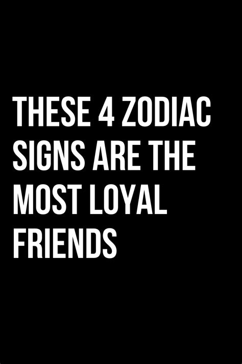 Which signs are not loyal?