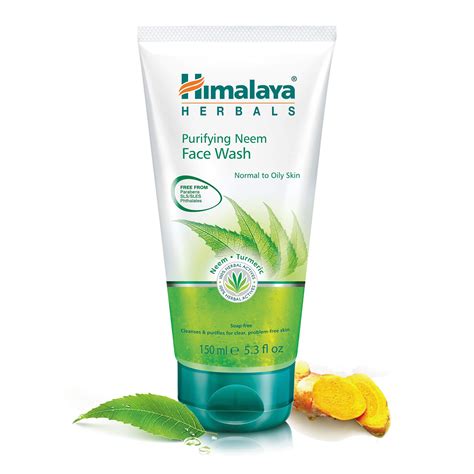 Which skin type is neem face wash for?