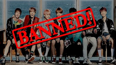 Which song of BTS is banned?