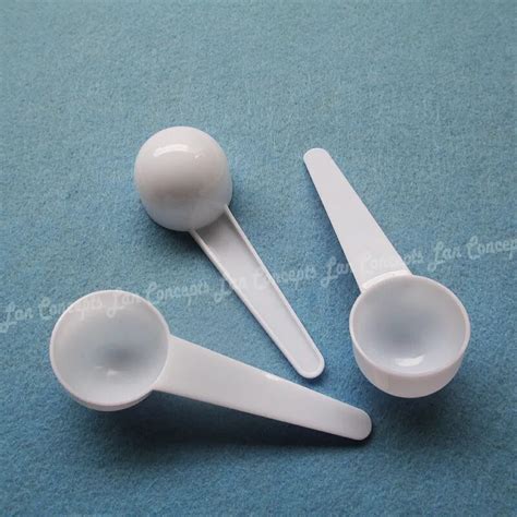 Which spoon is 10g?
