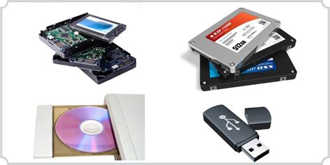 Which storage device has moving parts?