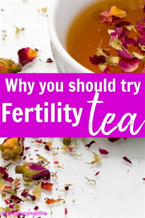 Which tea is best for fertility?