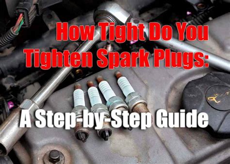 Which tool is used to tight the spark plug?