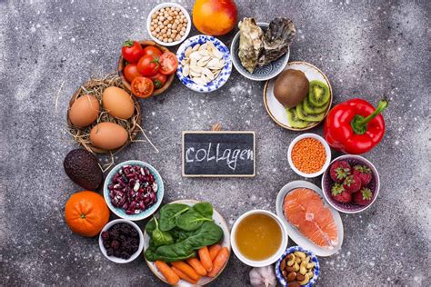 Which vegetables have collagen?