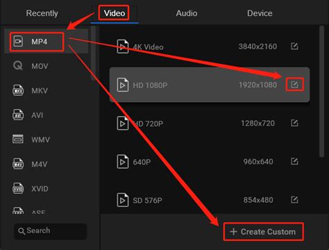 Which video format is smallest?