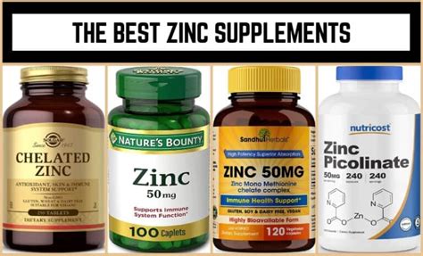 Which zinc is best for gym?