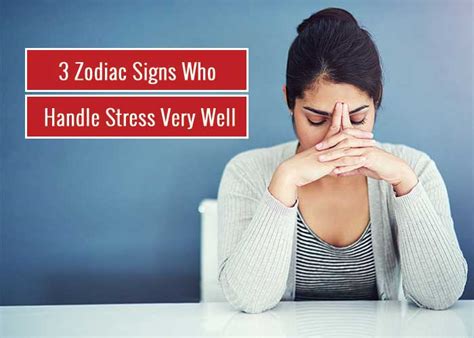 Which zodiac can handle stress?