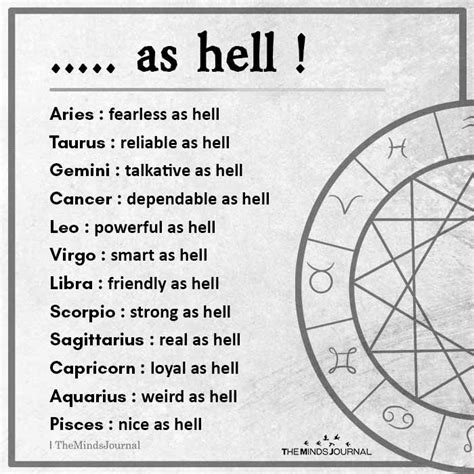 Which zodiac is fearless?