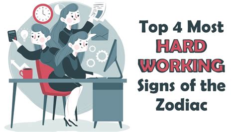 Which zodiac sign works hardest?