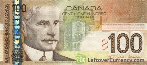 Who's on the $100 Canadian bill?