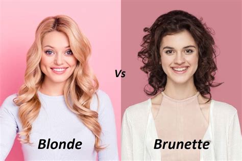 Who ages better blondes or brunettes?