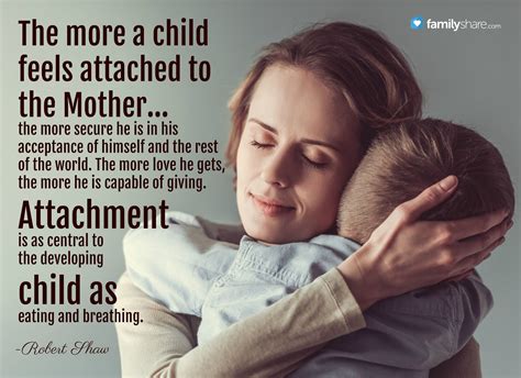 Who are children most attached to?