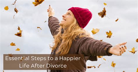 Who are more happy after divorce?