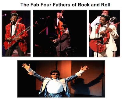 Who are the 4 fathers of rock and roll?