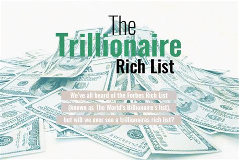 Who are the 6 trillionaires?