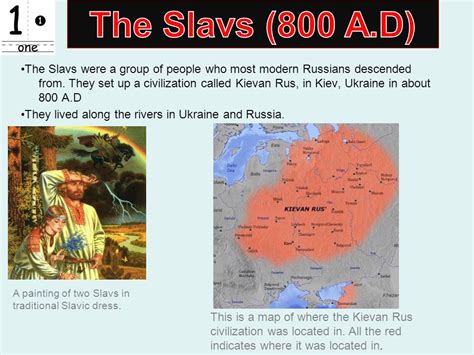 Who are the Russians descended from?