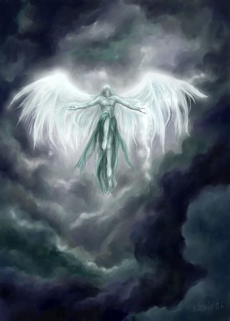 Who are the angels of Rain and Lightning?