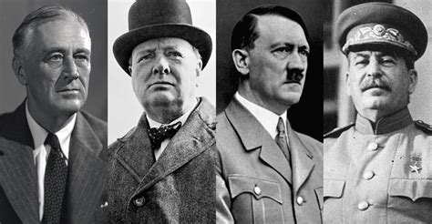 Who are three great leaders in history?