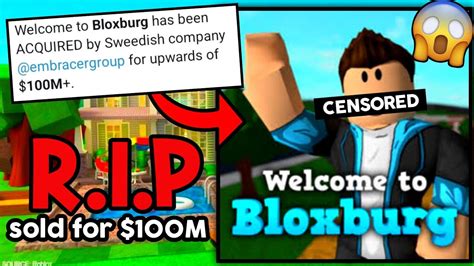 Who bought Bloxburg for $100m dollars?