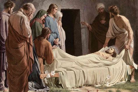 Who buried Jesus and where was he buried?