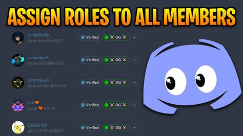 Who can assign roles in Discord?
