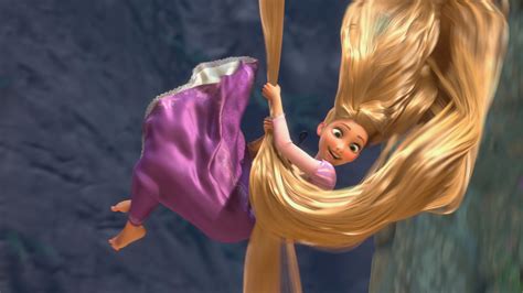 Who climbed Rapunzel hair?