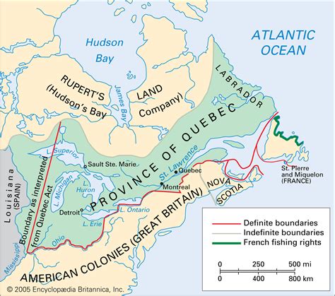 Who colonized Canada in 1763?