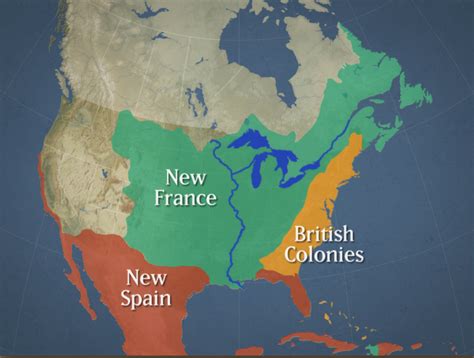 Who colonized the USA?