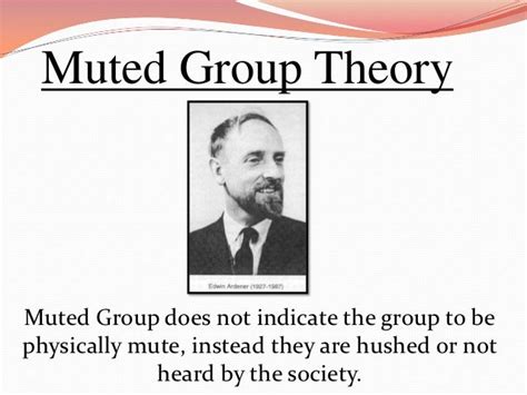 Who created muted group theory?