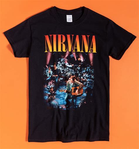 Who designed the Nirvana T-shirt?