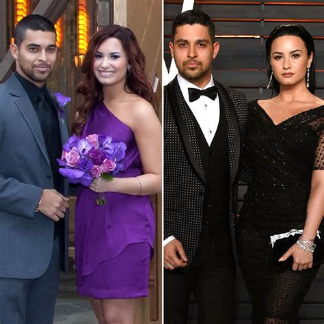 Who did Demi Lovato date when she was 17?