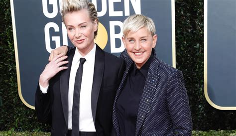 Who did Ellen date before she married Portia?