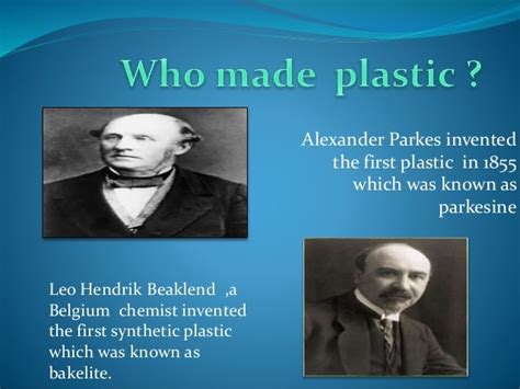 Who discovered plastic in 1846?