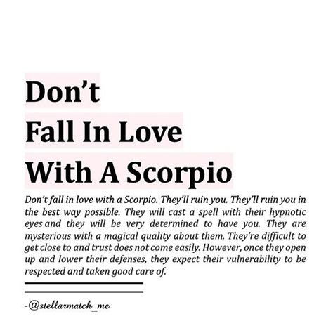 Who do Scorpios mostly fall in love with?