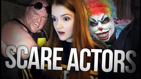 Who do scare actors target?