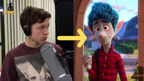 Who dubbed the voice of Tom Holland?