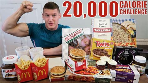 Who eats 20,000 calories a day?