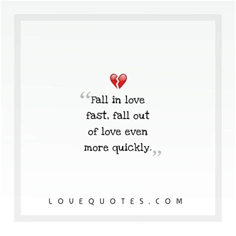 Who falls out of love faster?