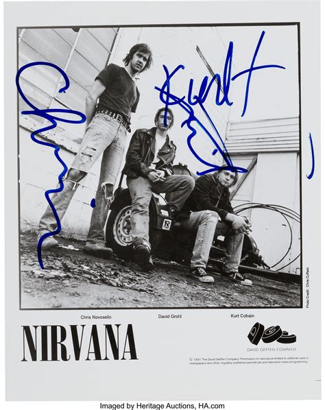 Who first signed Nirvana?