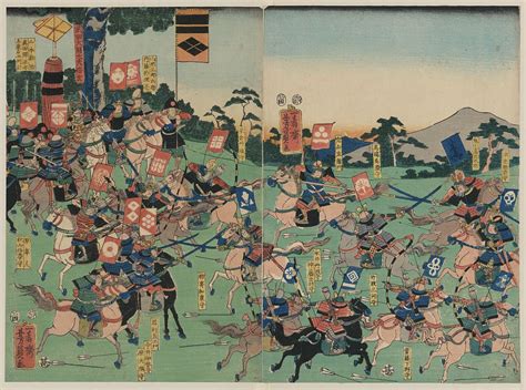 Who fought against the samurai?