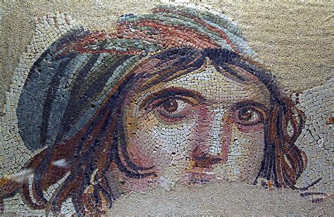 Who had Roman mosaics?