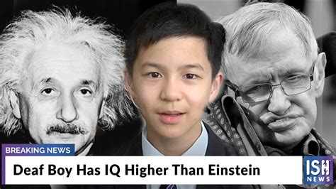 Who has IQ higher than Einstein?